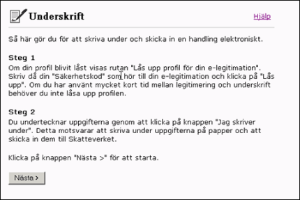 Skärmdump, steg 1