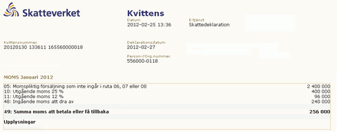 Kvittens